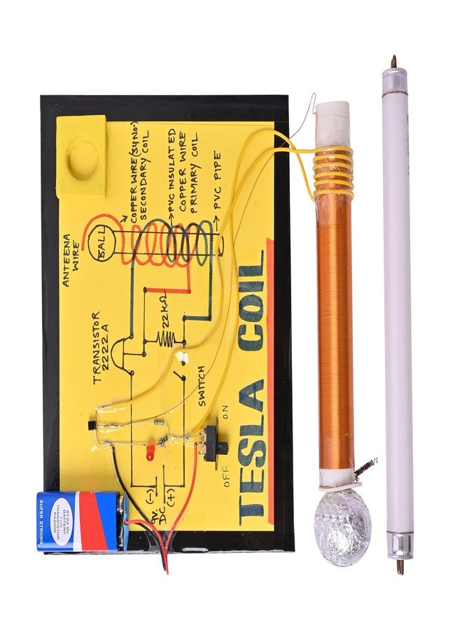 sameer science projects Tesla Coil Working Science Project - Image 3