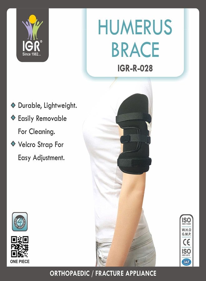 IGR دعامة عظم العضد IGR | جبيرة من الألياف البلاستيكية | محاذاة الكسور - منتصف عظم العضد | تثبيت عظم العضد المستقر | كسور فوق اللقمة المستقرة | كبير الحجم (85-120 كجم) - Image 2