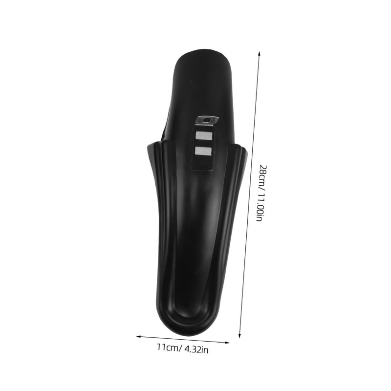 Mountain Bike Fenders Front and Rear Mudguard Set Black - Image 3