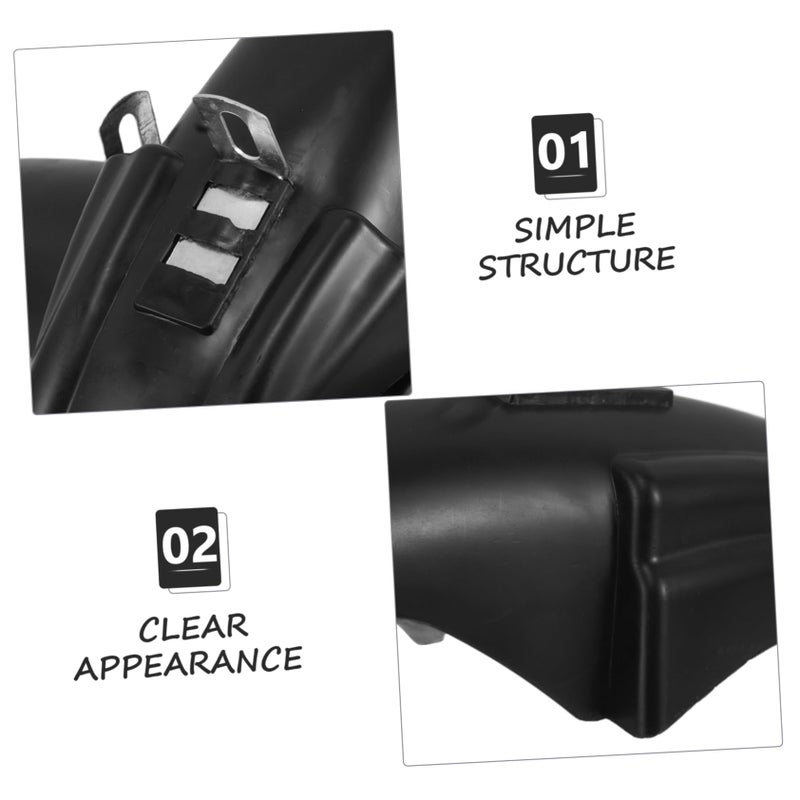 Mountain Bike Fenders Front and Rear Mudguard Set Black - Image 4