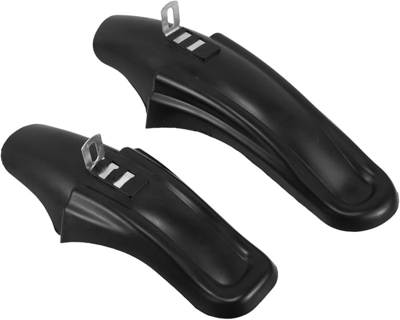 Mountain Bike Fenders Front and Rear Mudguard Set Black - Image 1