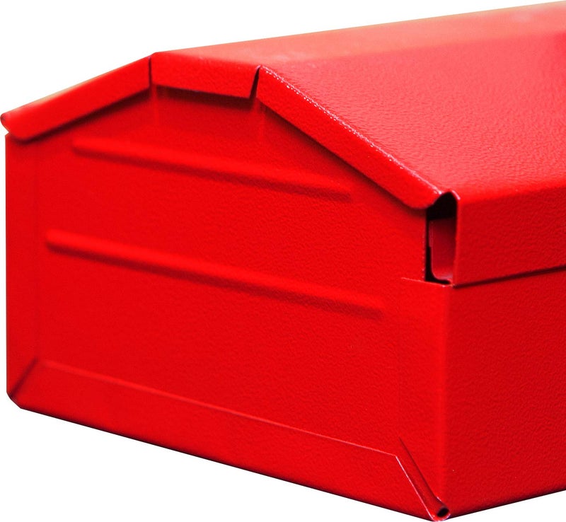 BIG RED صندوق أدوات محمول من الصلب Torin TB102 بحجم 16 بوصة بتصميم سقف مرتفع، أحمر - Image 4