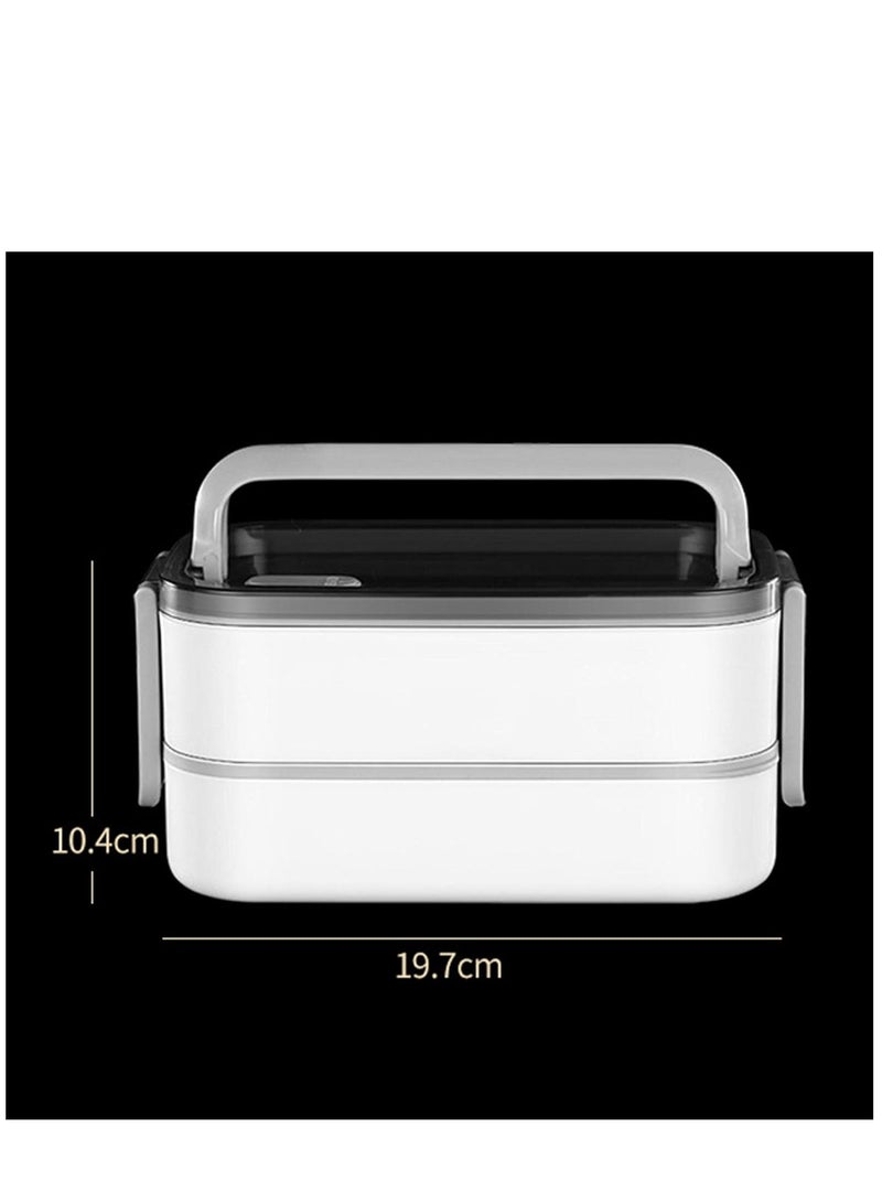 Y&D Portable Split Stainless Steel Lunch Box  - Image 2