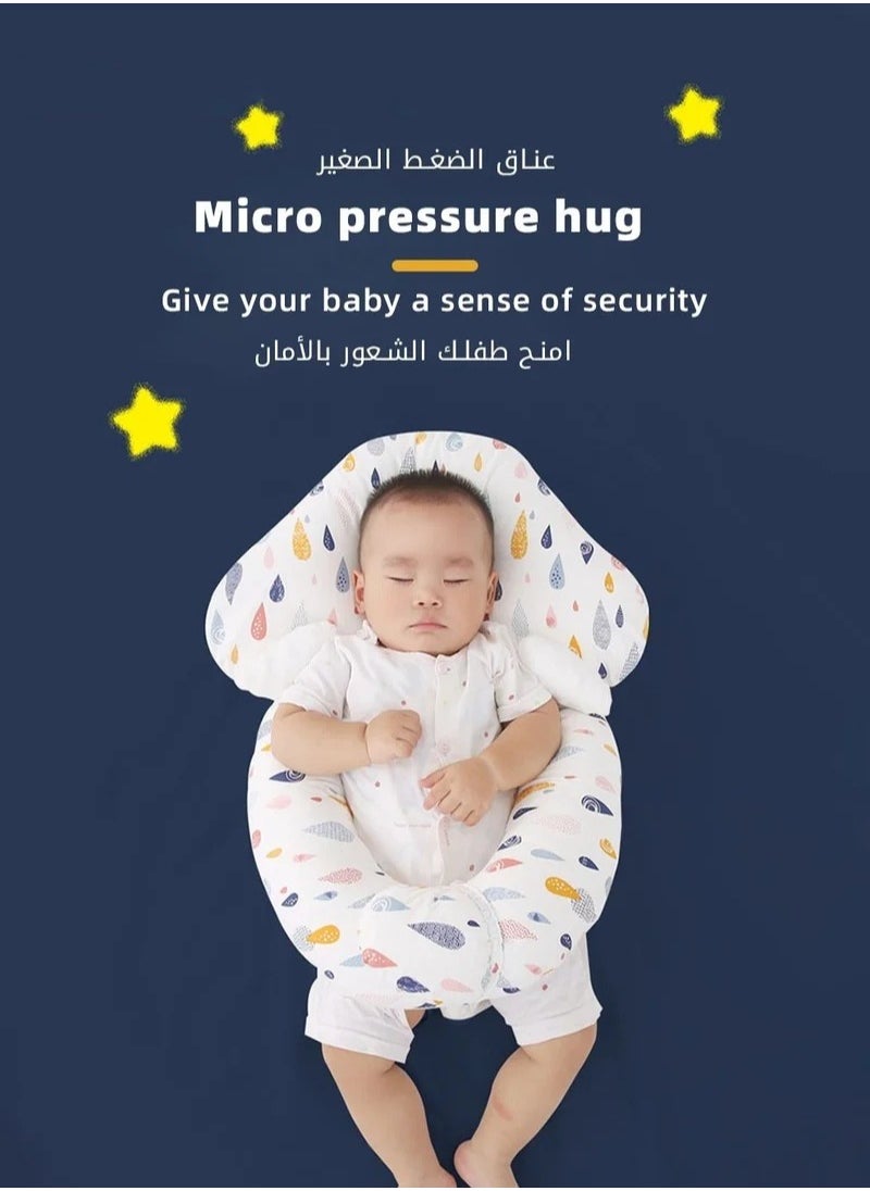 MIXDE Baby Newborn Nursing Sleeping Pillow Anti-Startle Toddler Boys and Girls Comfortable Lightweight Shaping Pillows for Kids Infants Superhigh Quality  - Image 4