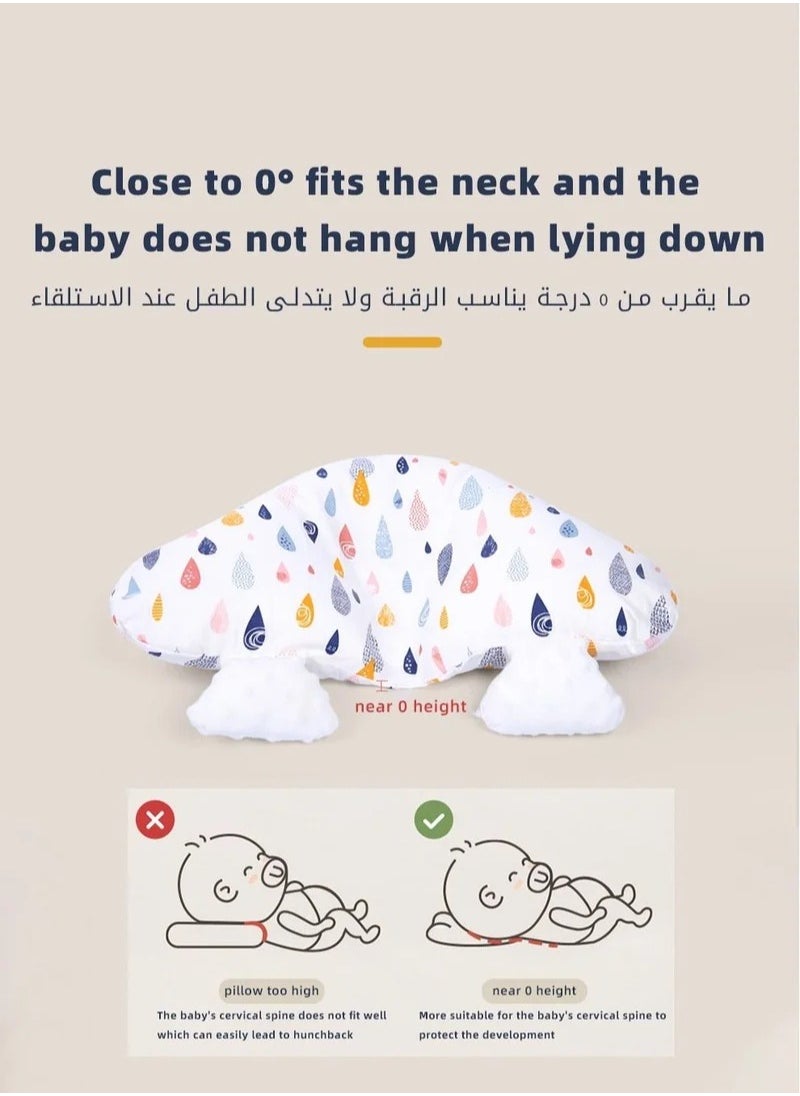 MIXDE Baby Newborn Nursing Sleeping Pillow Anti-Startle Toddler Boys and Girls Comfortable Lightweight Shaping Pillows for Kids Infants Superhigh Quality  - Image 2