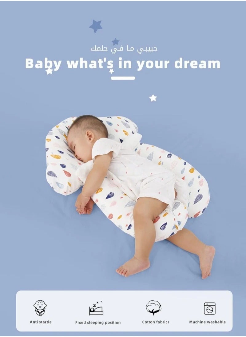 MIXDE Baby Newborn Nursing Sleeping Pillow Anti-Startle Toddler Boys and Girls Comfortable Lightweight Shaping Pillows for Kids Infants Superhigh Quality  - Image 5