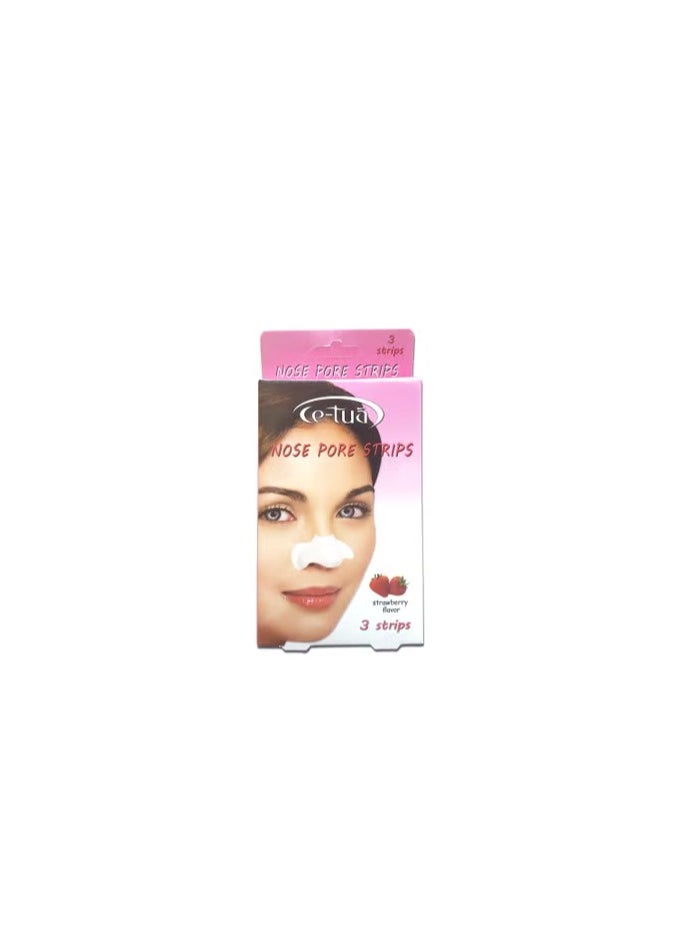 Ce-tua Nose Strips Strawberry Flavor 