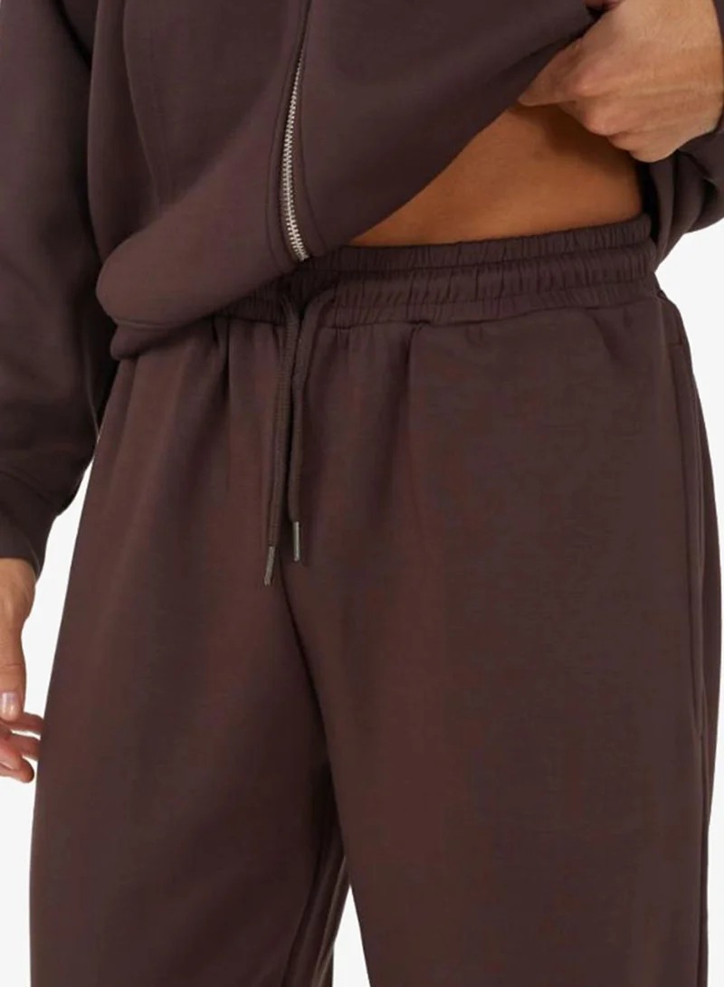 BRAVE SOUL  MENS RELAXED FIT JOG PANT WITH SHOELACE DRAWCORD AND CLEAR PLASTIC AGLET ENDS. 2X FRONT BODY SIDE ENTRY POCKETS. for Men | Best Price UAE