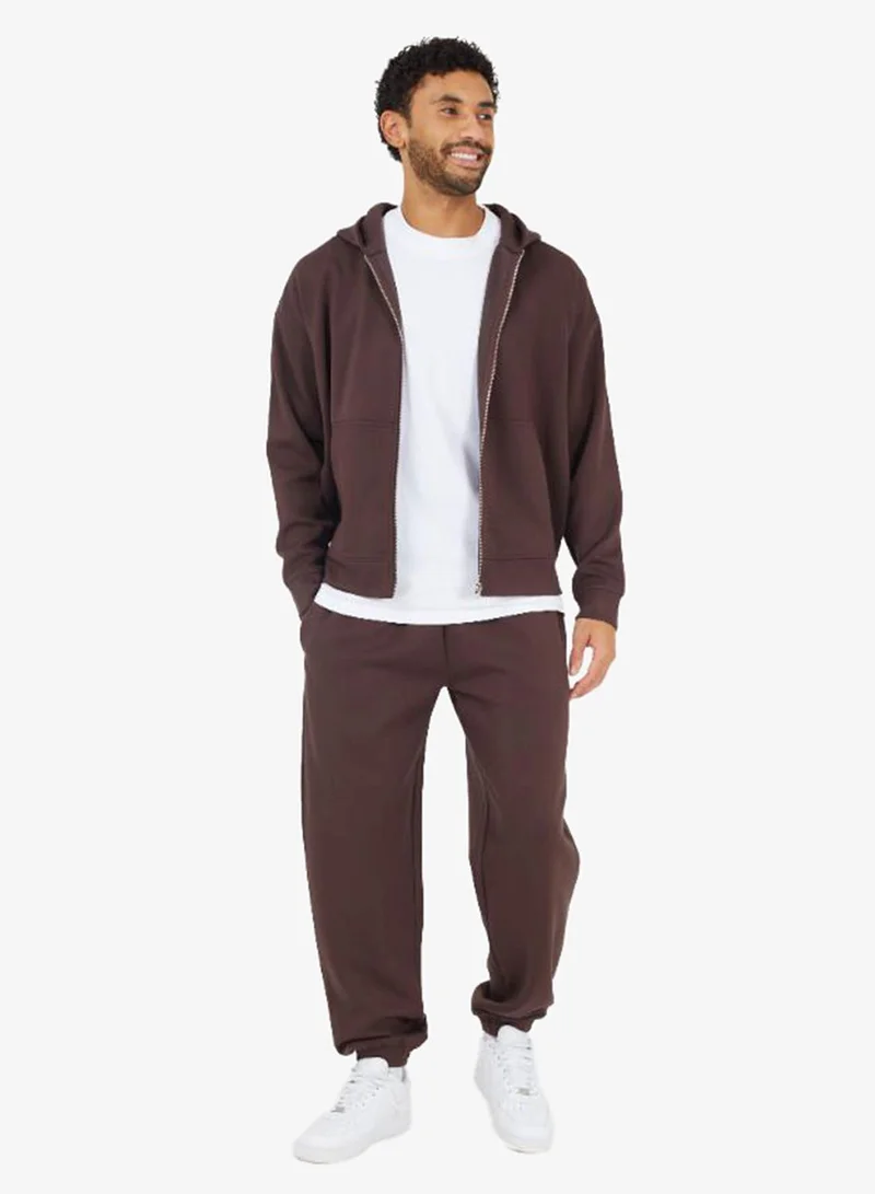 BRAVE SOUL  MENS RELAXED FIT JOG PANT WITH SHOELACE DRAWCORD AND CLEAR PLASTIC AGLET ENDS. 2X FRONT BODY SIDE ENTRY POCKETS. for Men | Best Price UAE