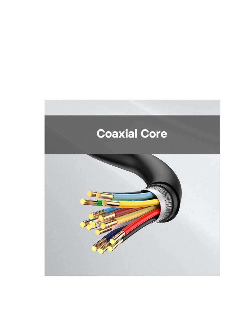MOWSIL 6 in 1 USB C Hub 4K HDMI and FHD VGA Dual Video Output Type C Hub, PD 100W, Gigabit Ethernet, 3 USB 3.0 Ports, USB C to 3.5mm, SD/TF Slot Multiport Adapter for MacBook Pro/Air 2023, HP, - Image 5