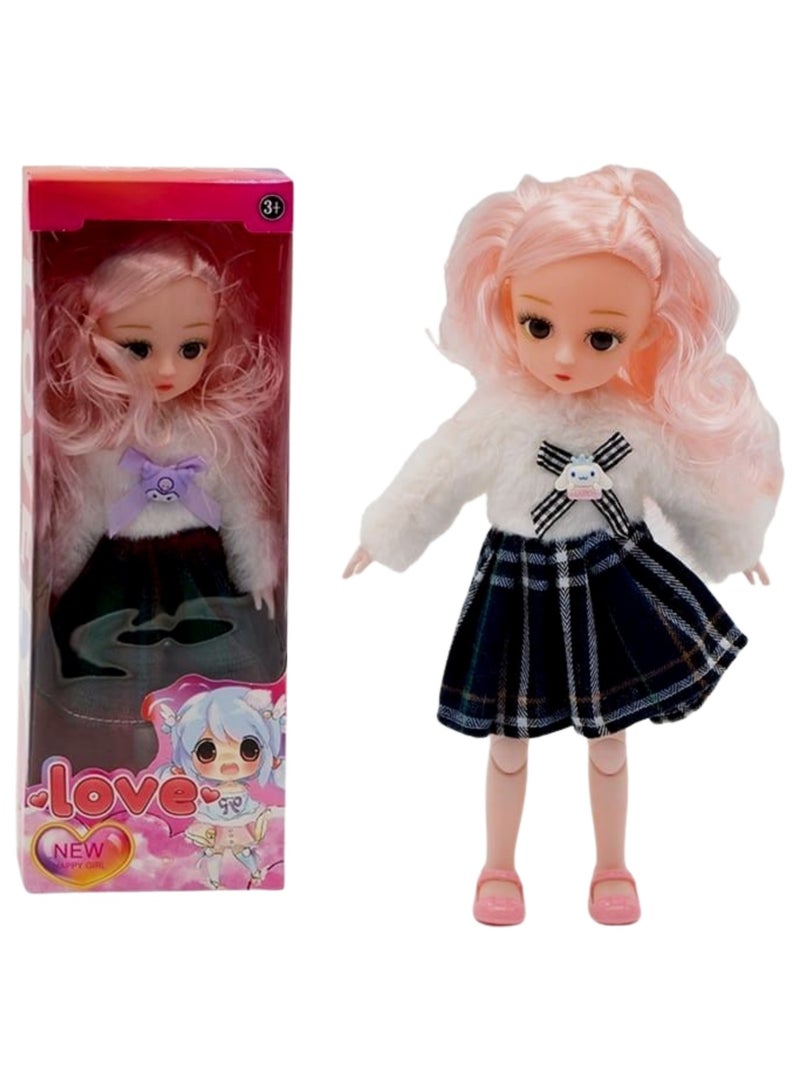 Love Beautiful Fashion Doll For Girls With Dress