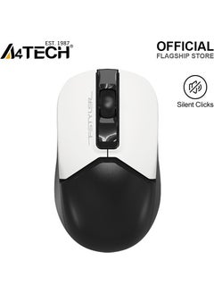 A4TECH A4 Tech FG12S Panda (Black-White) Fstyler 2,4ghz Wireless, Silent Optical Mouse, 10-15METER, 3 Buttons, Nano Receiver  - Image 1
