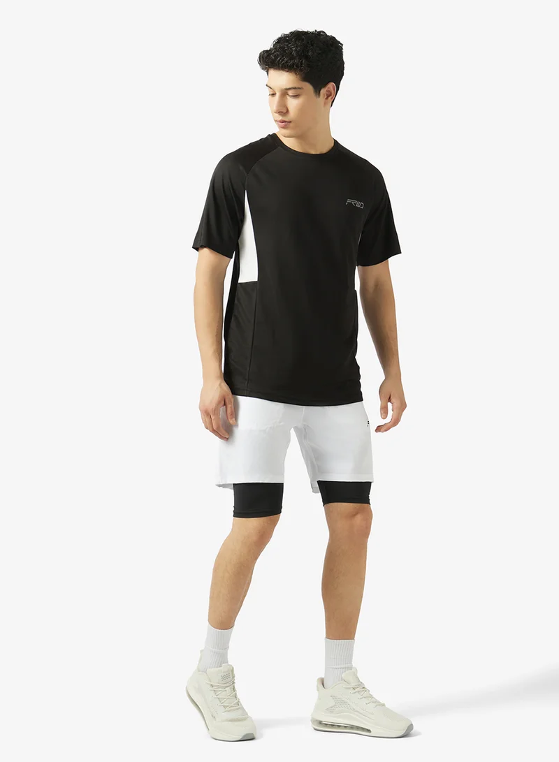 فورورد جيب بسحاب في الخلف مع لوحة متباينة