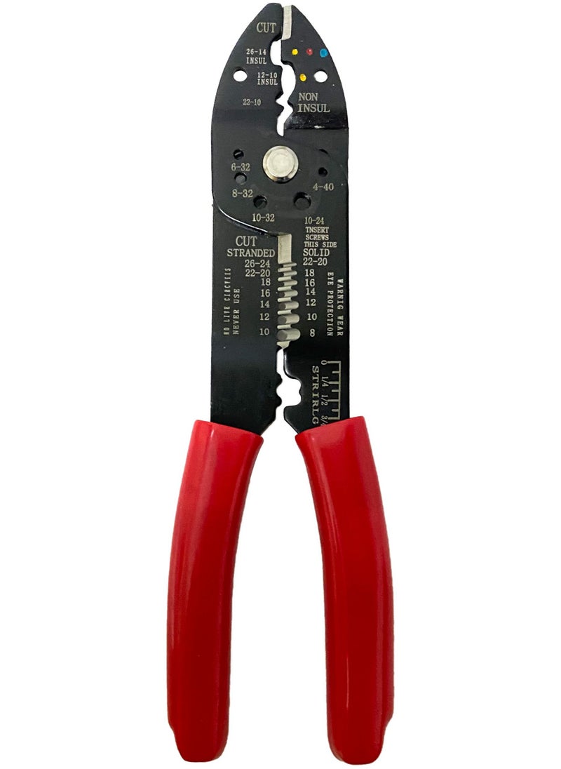 Generic Wire Crimper Stripper Tool Cutter Electrical Pliers Cable Termin  - Image 1