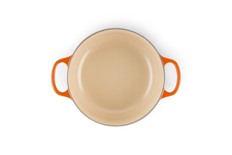 Le Creuset Le Creuset Signature Cast Iron Round Casserole 20 cm Volcanic  - Image 5