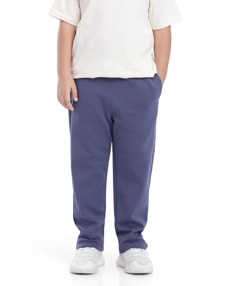 Rare Ones Rare Ones Kids Divo Dusky Purple Cotton Poly Drawstring Solid Trackpant