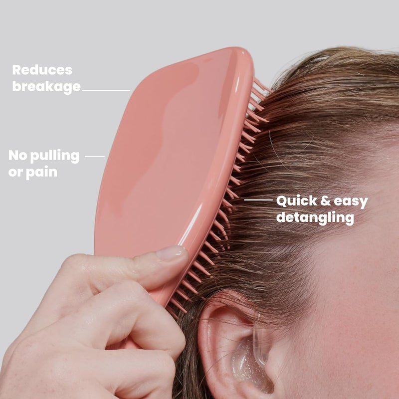 TANGLE TEEZER | The Fine and Fragile Ultimate Detangler Hairbrush for Wet & Dry Hair | Color Treated, Fine, Fragile Hair |Sweet Cinnamon - Image 4