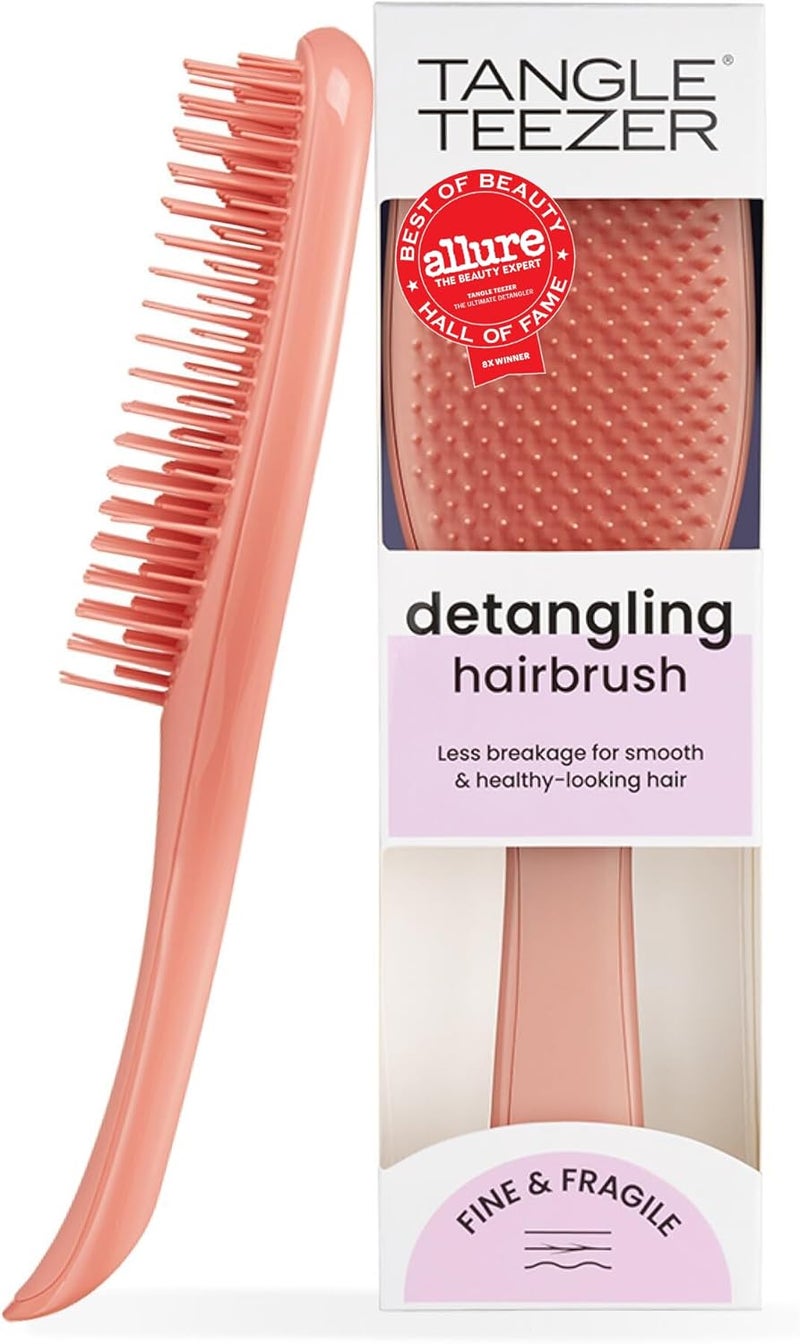 TANGLE TEEZER | The Fine and Fragile Ultimate Detangler Hairbrush for Wet & Dry Hair | Color Treated, Fine, Fragile Hair |Sweet Cinnamon - Image 1