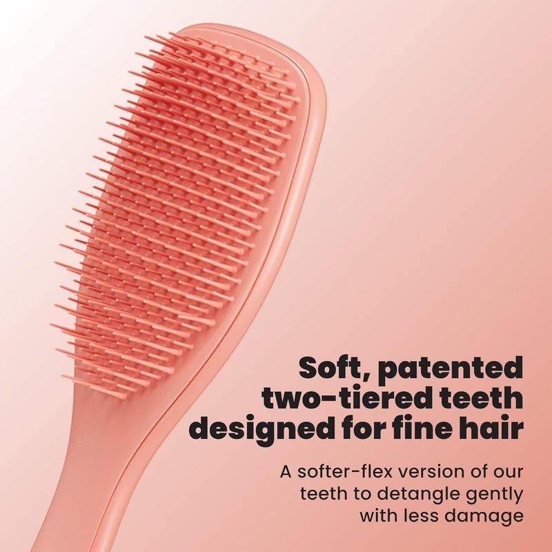 TANGLE TEEZER | The Fine and Fragile Ultimate Detangler Hairbrush for Wet & Dry Hair | Color Treated, Fine, Fragile Hair |Sweet Cinnamon - Image 2