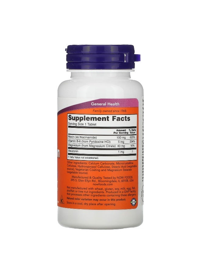Now Foods Melatonin 1 Mg 100 Tablets - Image 2