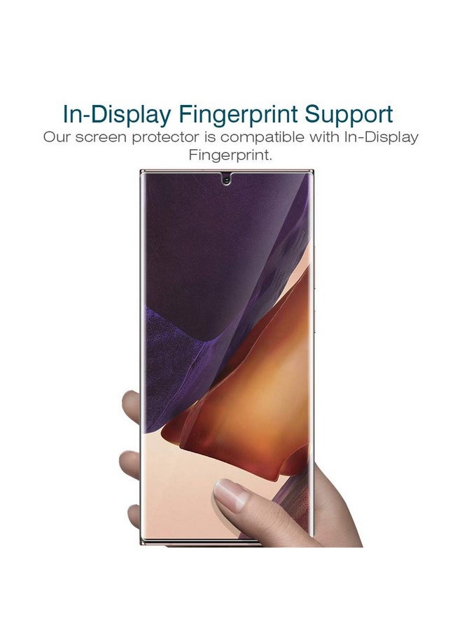 LK Compatible With Samsung Galaxy Note 20 Ultra Protection Screen 2 Pieces Tpu Film Protection Screen Hd Clear Soft Transparent Screen Protector Film  - Image 2