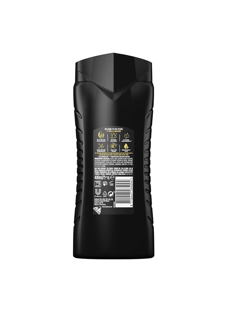Axe Dark Temptation 3 in 1 Body Face Hair wash 400ml  - Image 2
