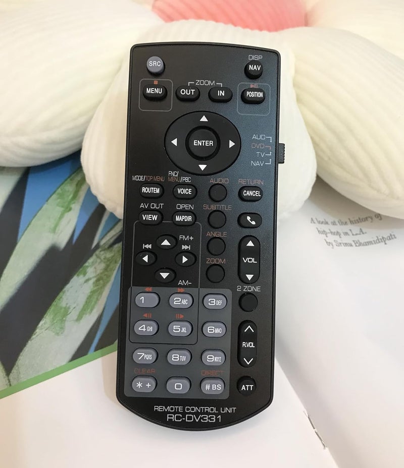 BOMAZ Replacement Remote Control for Kenwood Stereo Radio DMX709S DMX9707S DDX418 DDX419 DDX514 DDX896 KVT-516 DNX6160 DDX5607S DDX5707S DMX4707S DMX907S DMX7704S - Image 3