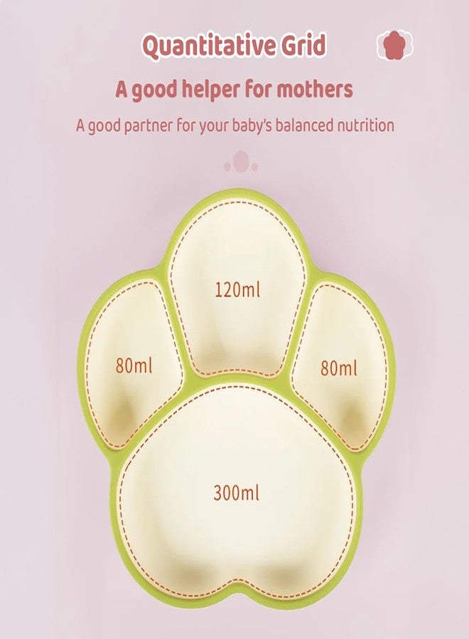StarAndDaisy Baby Silicone Suction Plate with Lid – Spill-Proof Toddler Meal Plate, BPA-Free Baby Feeding Dish, Mess-Free Plates for Weaning & Mealtime -Yellow - Image 3