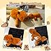KOPHINYE Weighted Capybara Stuffed Animal21in 19lb Weighted Stuffed Animals Soft Capybara Plush Pillow for Kids Cute Huggable Cartoon Plush Gifts for Kids Boys and Girls - Image 4
