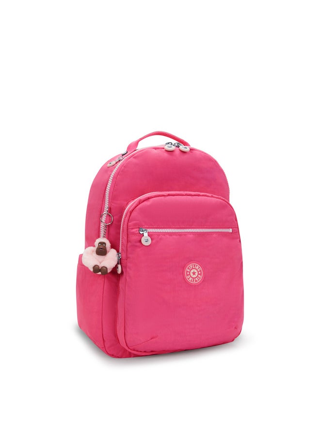 kipling Seoul Happy Pink C Large Backpack  - Image 4