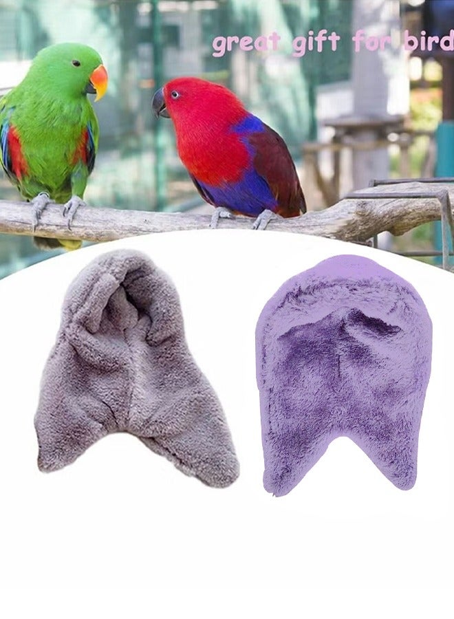 خيمة الطيور الفخمة ، لعبة ببغاء ، زاوية مريحة معلقة دافئ بطلاط طائر العش سرير الطيور ، عشب قفص العوز - Image 5