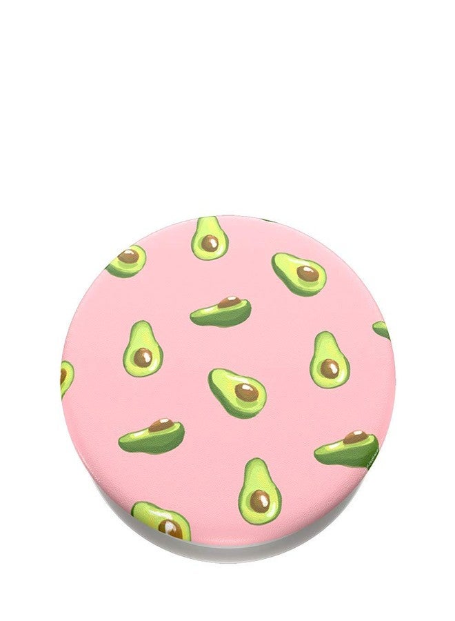 PopSockets: PopGrip Expanding Stand and Grip with a Swappable Top for Phones & Tablets - Avocados Pink - Image 3