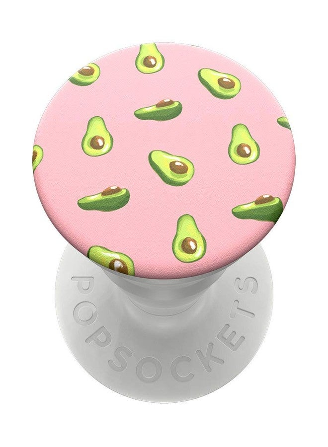 PopSockets: PopGrip Expanding Stand and Grip with a Swappable Top for Phones & Tablets - Avocados Pink - Image 1