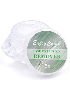 Enjoy Color Lash Extension Remover 5g, Eyelash Extension Remover Gentle Floral Scented Cream Eyelash Remover Quick Dissolving Eyelash Extension Remover for Salon Eyelash Adhesive Remover  - Image 1