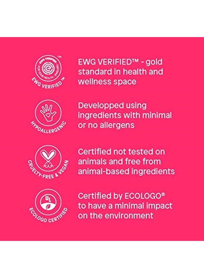 Attitude Hair Shampoo, EWG Verified, Plant- and Mineral-Based Ingredients, Vegan and Cruelty-free Beauty and Personal Care Products, Volumizing, Soy Protein and Cranberries, 16 Fl Oz - Image 3