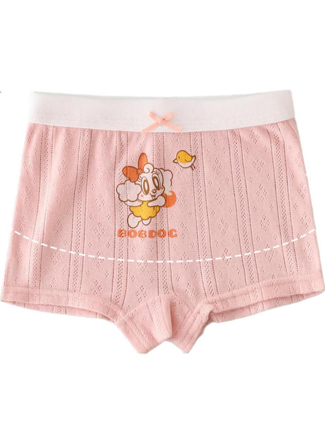 Babu Bean Babbudou Children'S Underwear, Girls' Underwear, Big Kids' Underwear, Baby Boxer Briefs, Happy Little Bird, 4 Pieces, 120 - Image 3