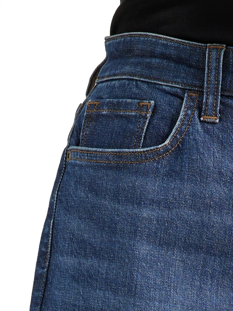 Lee Women's Legendary High Rise Wide Leg Crop Jean Ink Spot 0 - Image 2