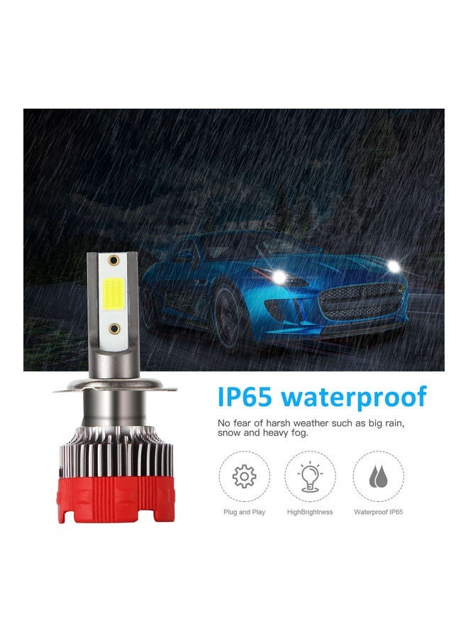 MUNTAQI 2-Piece H7 LED Car Fog Light Set - Image 2