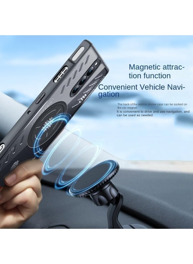 general Compatible with Nubia Red Magic 11 Pro/11 Pro Plus/11 Pro+ Graphene Heat Dissipation Protective PC Full Cover Anti Drop Esports Casing - Image 2