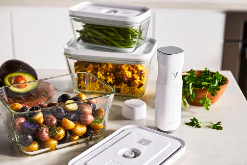 Zwilling طبق غراتين زويليغ فريش آند سيف زجاجي مع حاوية تخزين طعام محكمة الإغلاق  3 قطع - Image 5