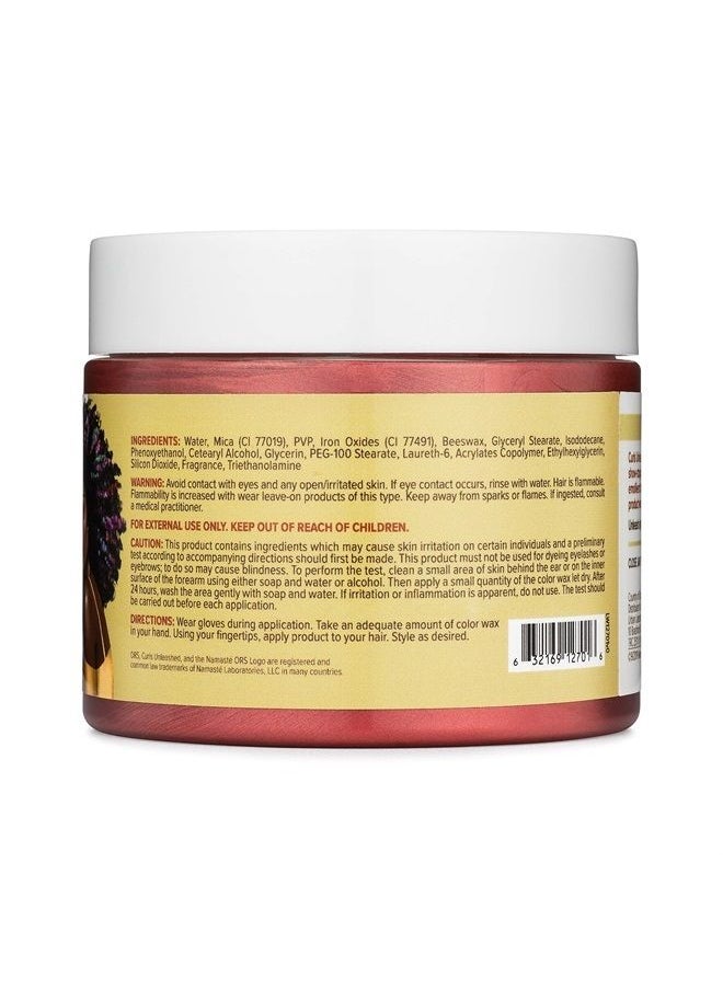 Curls Unleashed Color Blast Hair Wax, Temporary Curl Defining Wax, Sangria, (6.0 oz)  - Image 3