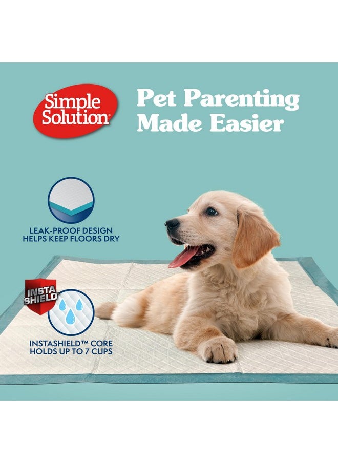 Simple Solution Simple Solution Extra Large Pee Pads For Dogs, Puppy Potty Training, Leak Proof Dog Pads, Pet Pee Pad, Disposable Puppy Pad, XLARGE 28"x30"  - Image 5