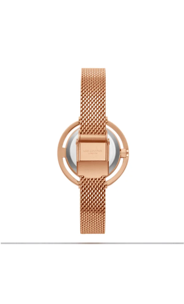 Lee Cooper Women's Mesh Analog Watch LC08052.420 - 31.5 mm