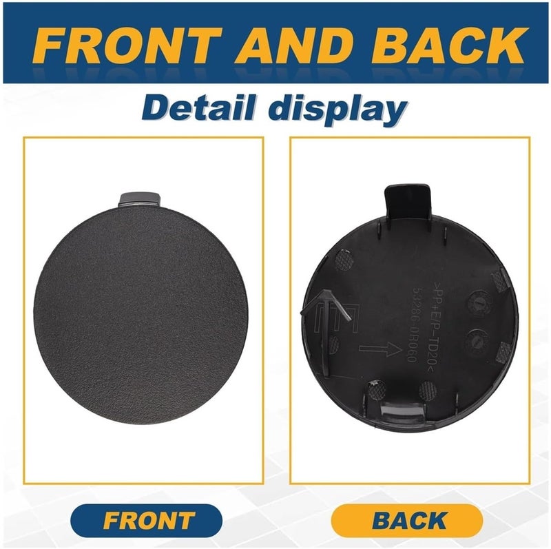 Vuzmode Front Bumper Tow Hook Cap for Toyota RAV4 - Image 3