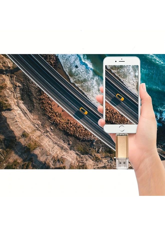 ذاكرة فلاش LANSTEN 64GB 2 في 1 OTG USB C لمحرك أقراص USB لأجهزة MacBook وأجهزة Android واللابتوب - Image 4
