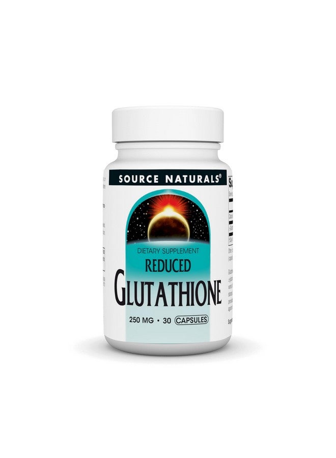 Source Naturals Glutathione, Supplement for Liver Support, 250mg - 30 Capsules - Image 1