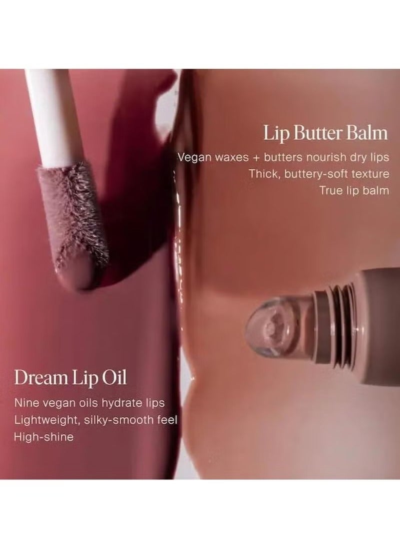 SUMMER FRIDAYS Dream Lip Oil - Tinted Lip Oil with Moisturizing Sheer Coverage, High-Shine and Deep Hydration - Non-Sticky Formula for Long-Lasting Softness - Soft Mauve (0.15 Oz) - Image 5