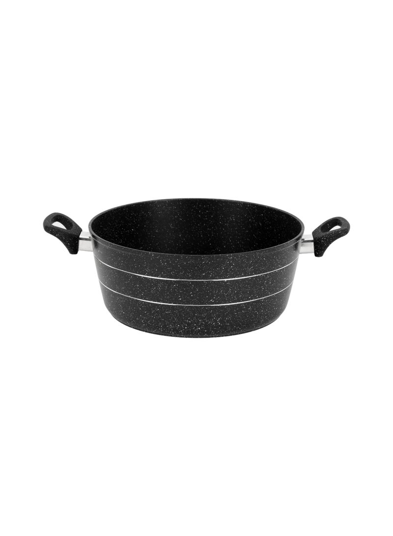Royalford Smart Granite Series Casserole 30 Cm Black - Image 3