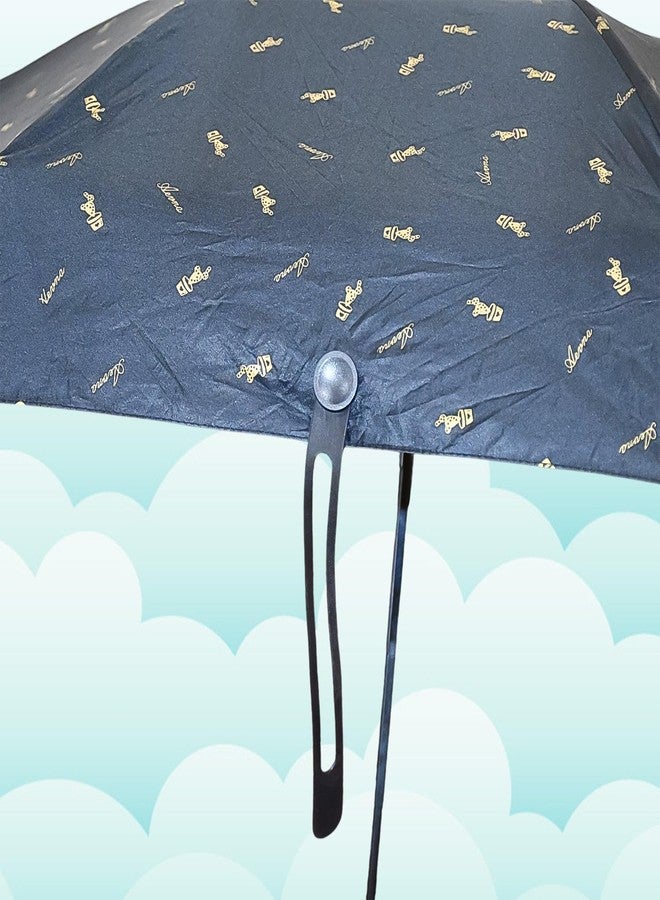 Garth 3-FOLD Umbrella Summer Sun and RAIN Protection Foldable Umbrella || UV Protection RAIN Sun Umbrella || Travel Accessories || Umbrella for Children, Girls, and Boys (1 PC/with Zip CASE) - Image 3