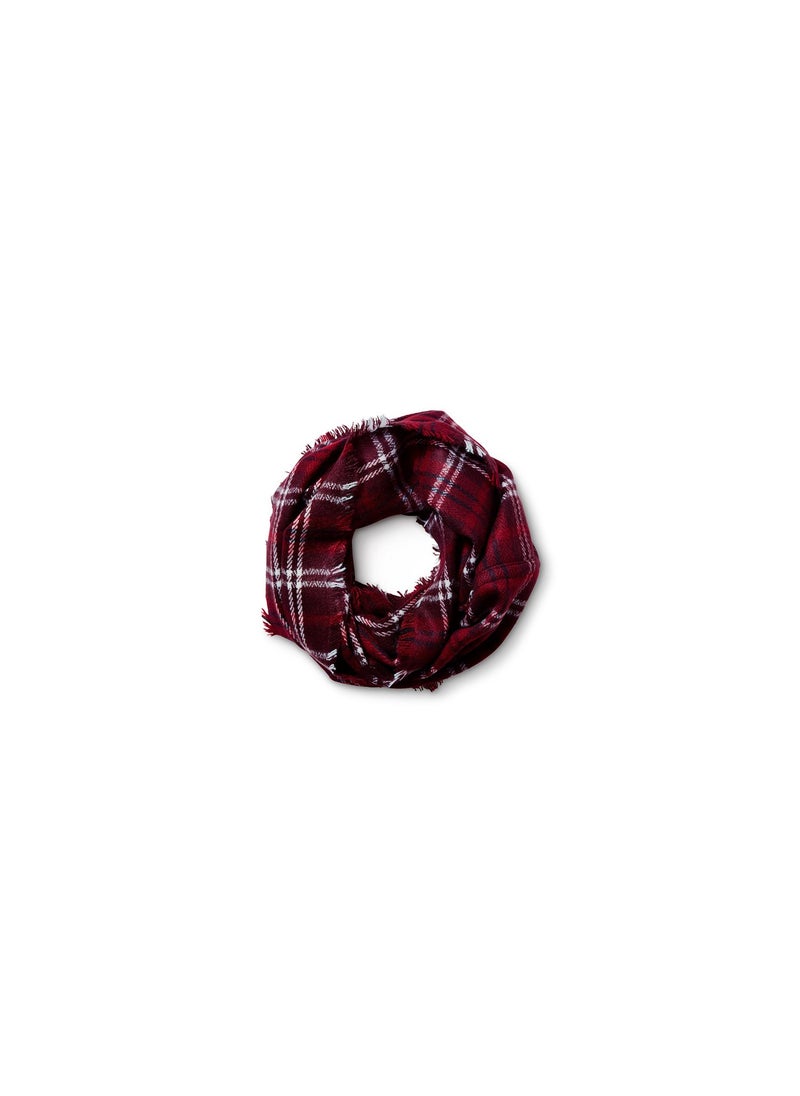 Tchibo Loop Scarf, Maroon  - Image 2